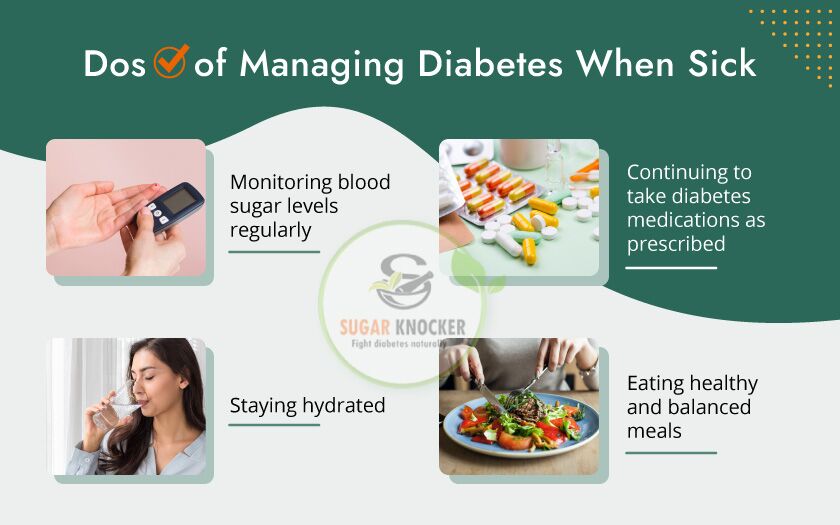 Dosen zur Behandlung von Diabetes bei Krankheit 